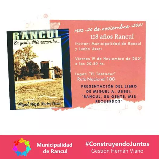 Libro Lucho Ussei flyers