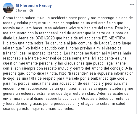 FARCEY FLORENCIA LA ARENA