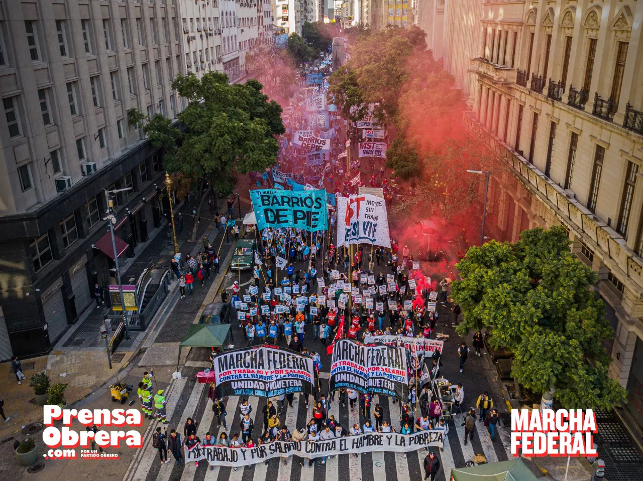marcha federal piquetera