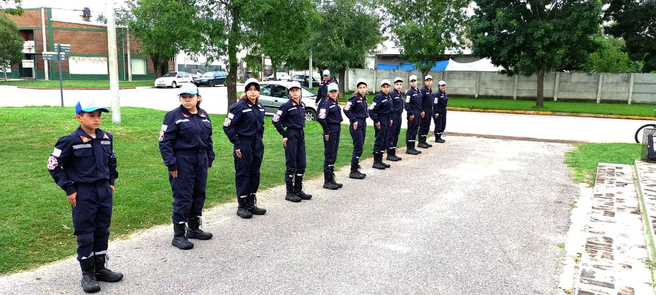 cadetes bomberos