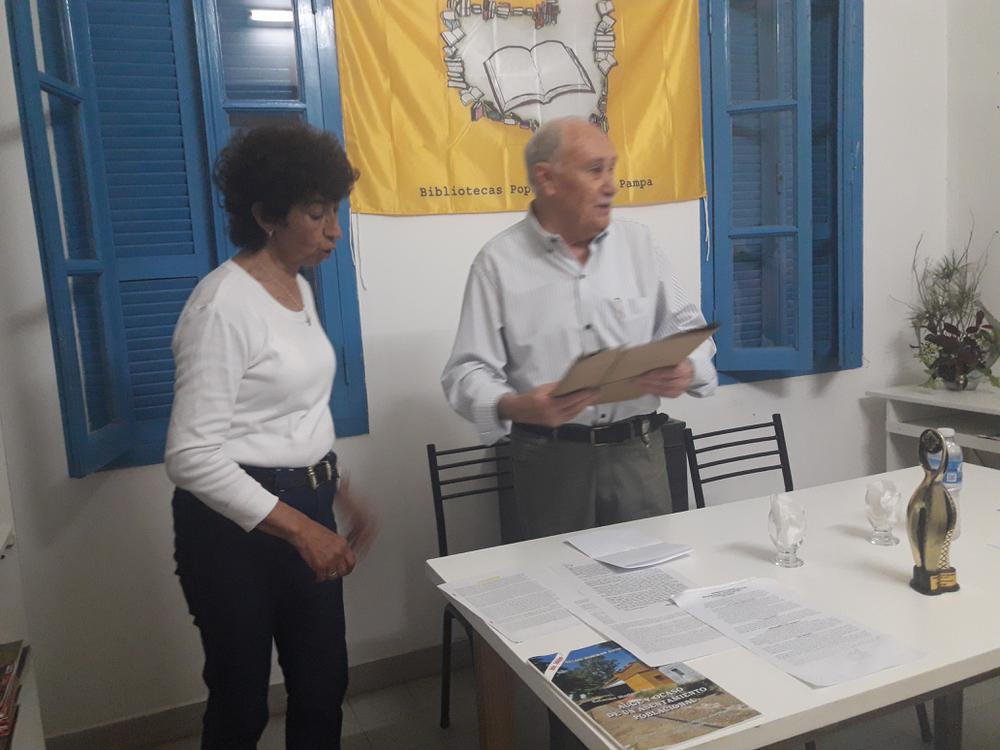 NELDO GIORGI BIBLIOTECA LA HUELLA