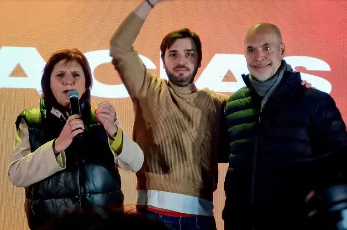 Torres con Bullrich y Larreta 1