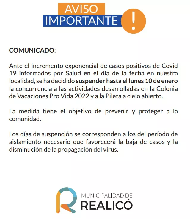 comunicado cierre provida