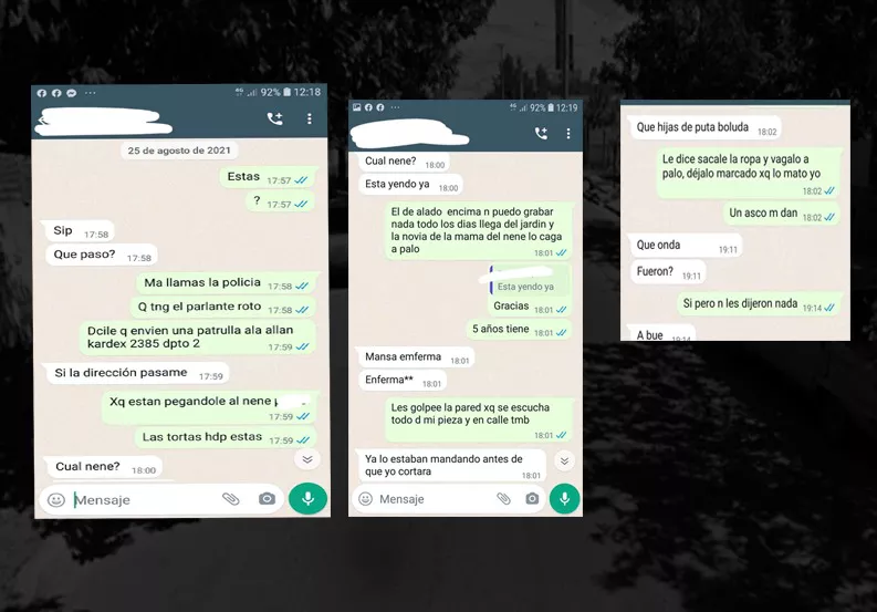 chat crimen de Lucio