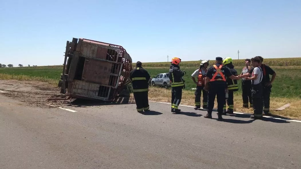 vuelco camión 1
