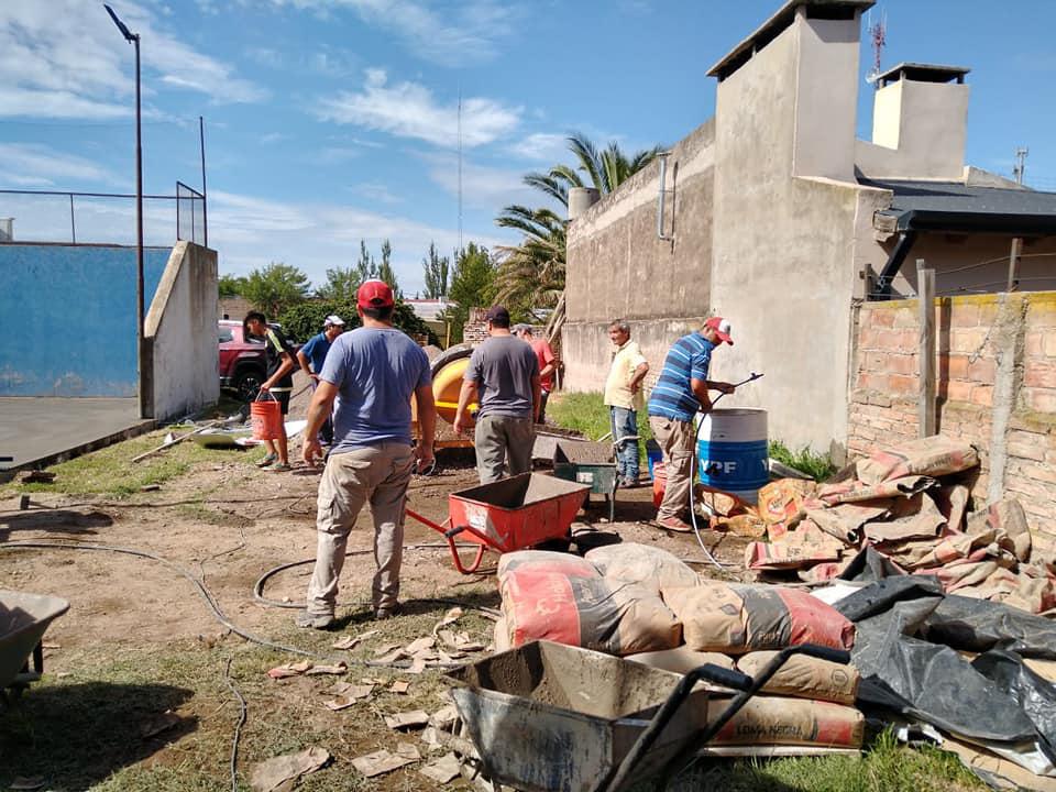 reconstrucción cancha padel sportivo parera 6