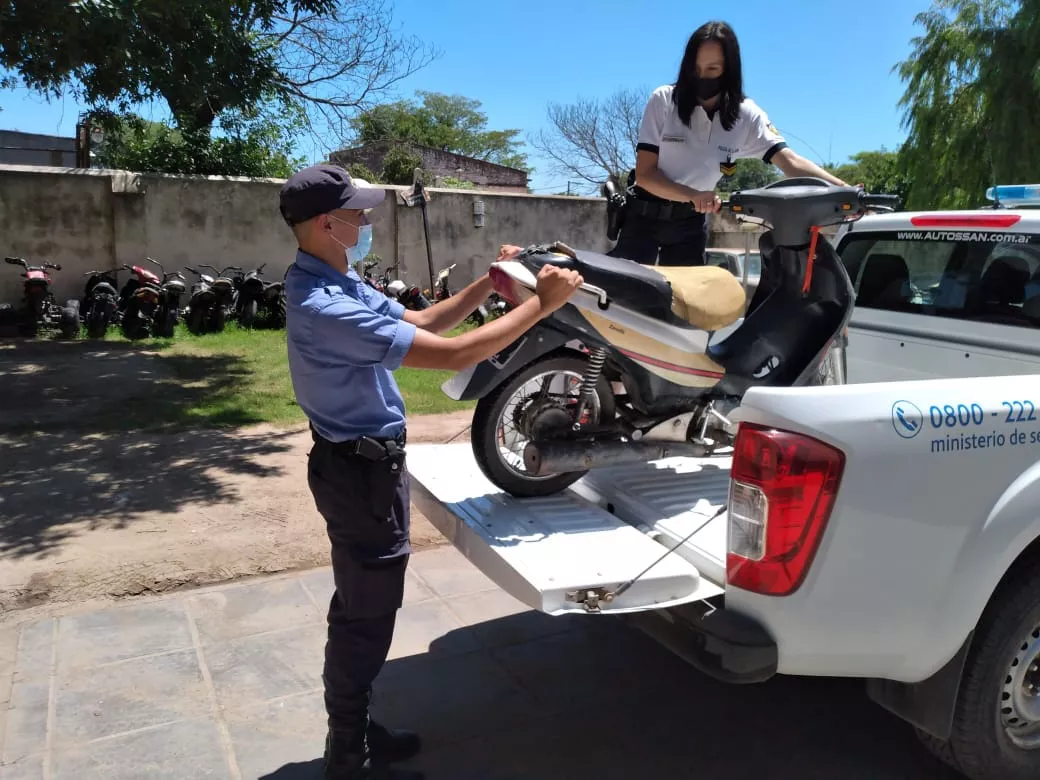 moto robada Parera 3