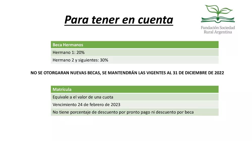 Montos Colegio agropecuario 1