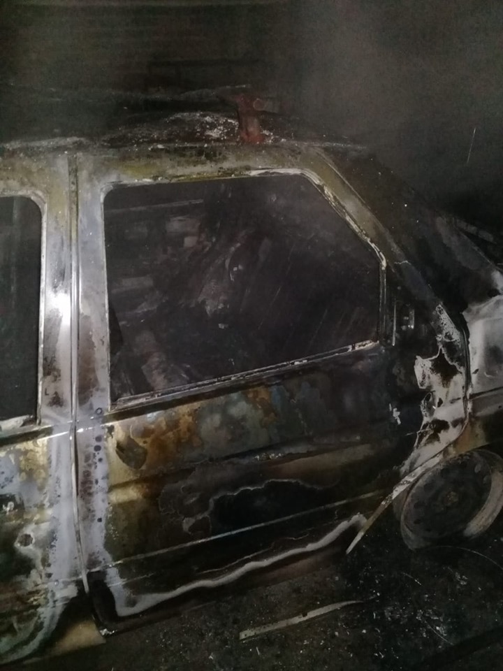 auto incendiado de Rancul 1