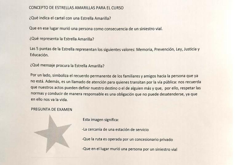 ESTRELLAS AMARILLAS EXAMEN
