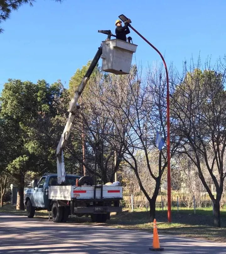 led electricidad alumbrado paarera