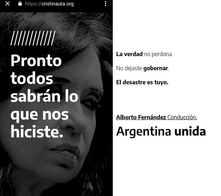 captura pagina cristina