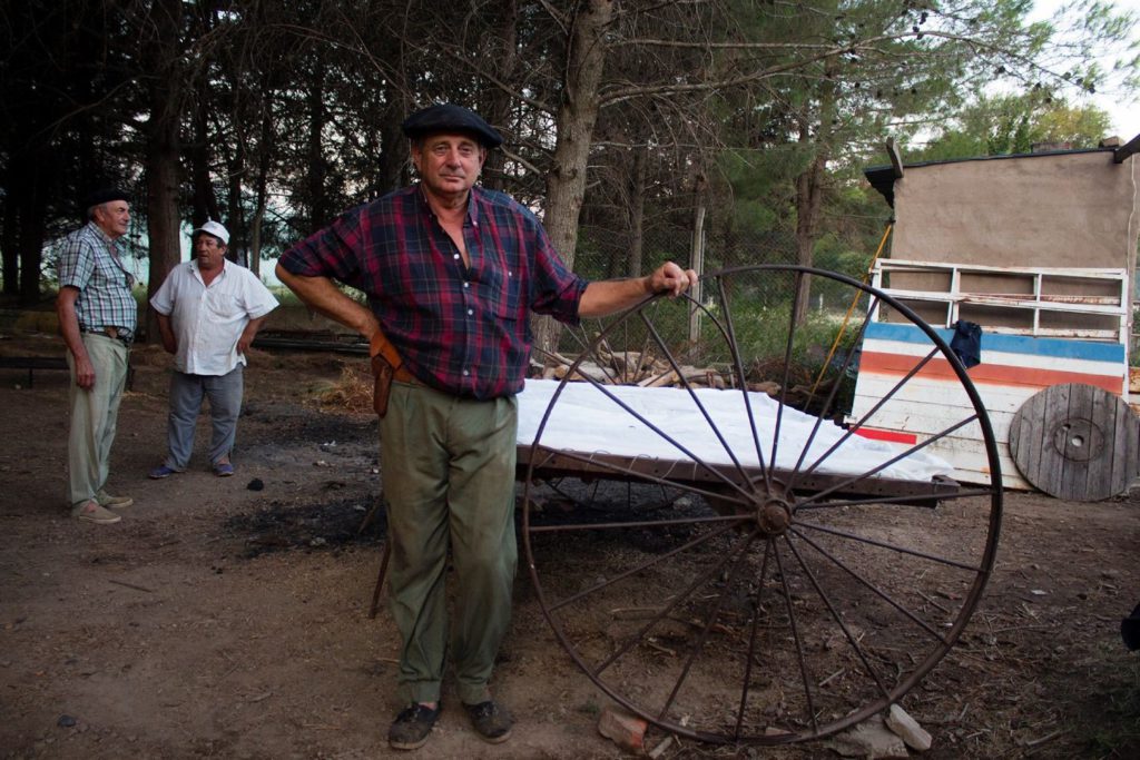 Asado con cuero Falucho  Canonero 