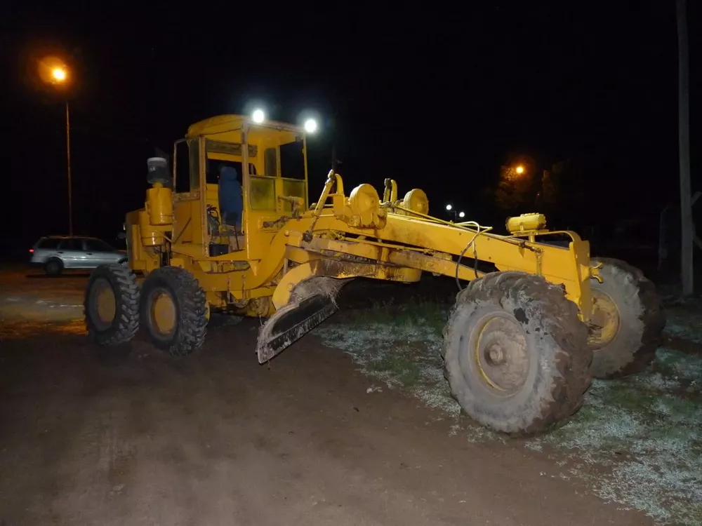 champion motoniveladora vieja 