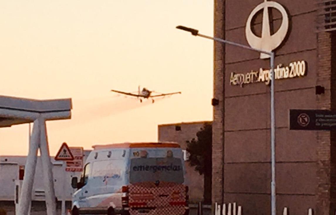 avión aeroaplicador mendoza 3