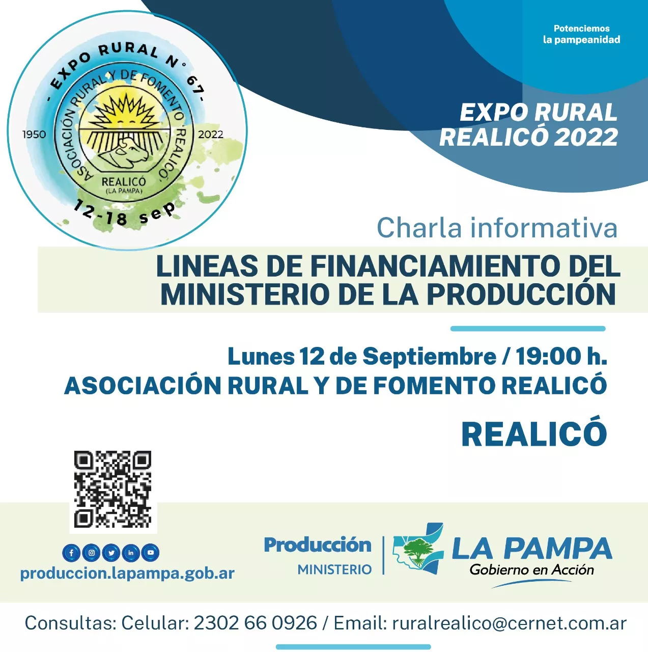 Rural Realicó 2022 banner charla