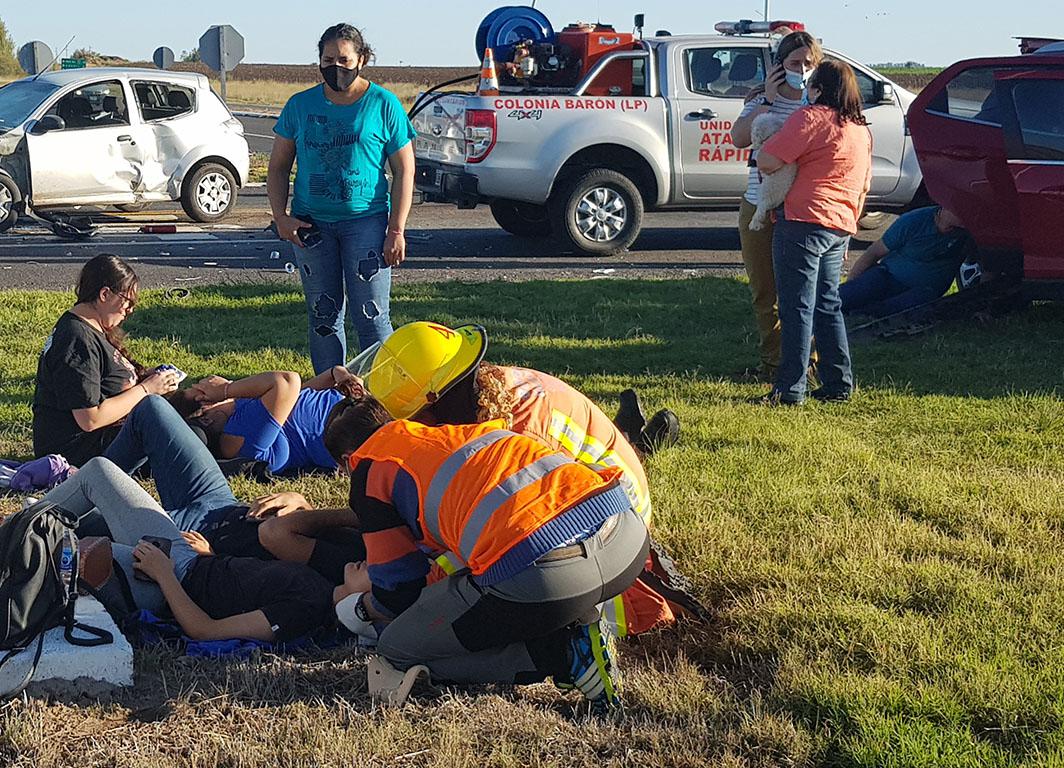 Triple choque Baron 1