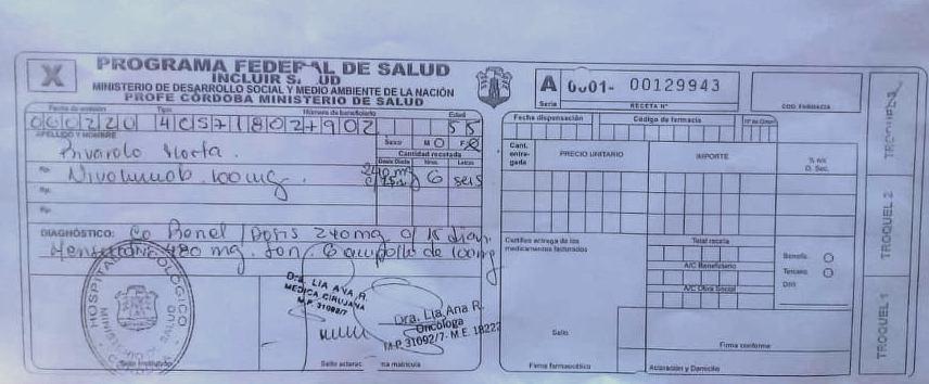 mujer con cancer reclamo 3