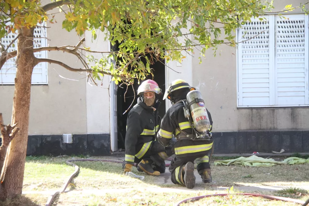 trabajo bomberos