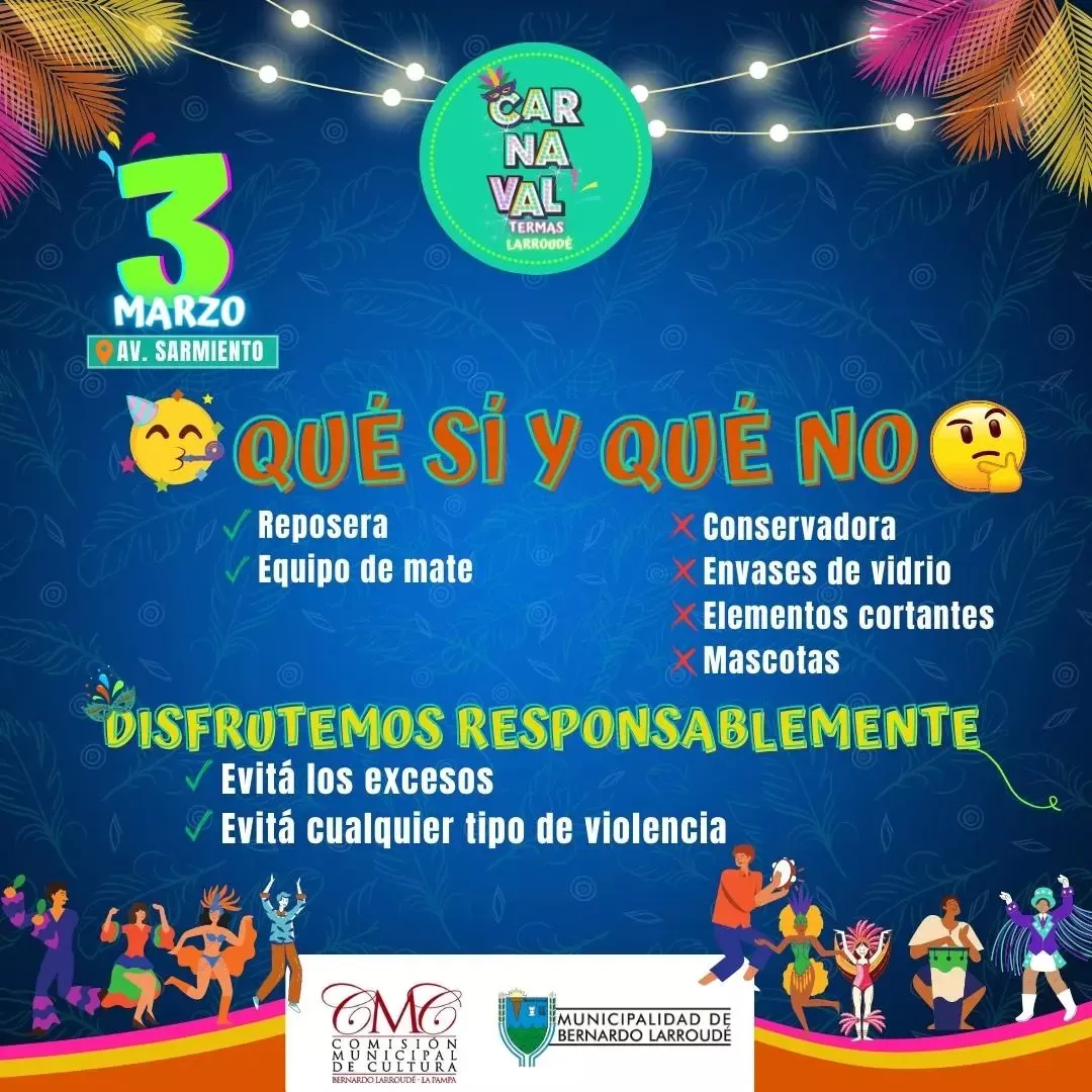 CARNAVAL LARROUDE QUE SI QUE NO