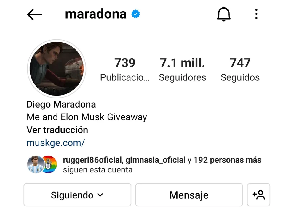 feed hacker maradona ig