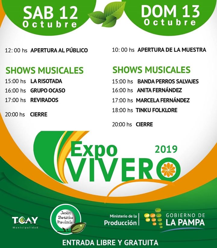 EXPO VIVERO 19 AFICHE