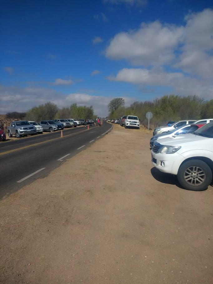 CONFLICTO SAN LUIS CORDOBA CAMIÓN DE TIERRA 1
