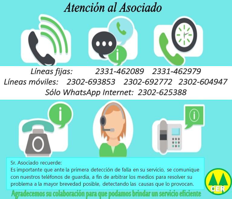 Horarios Cooperativa electrica aislamiento