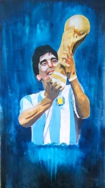 Mural Maradona Parera 3