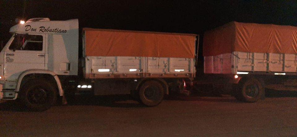 Camion con persona oculta 2