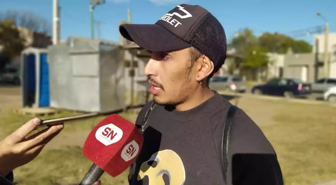 movilización niño golpeado PADRE