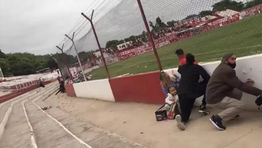 terror en las tribunas
