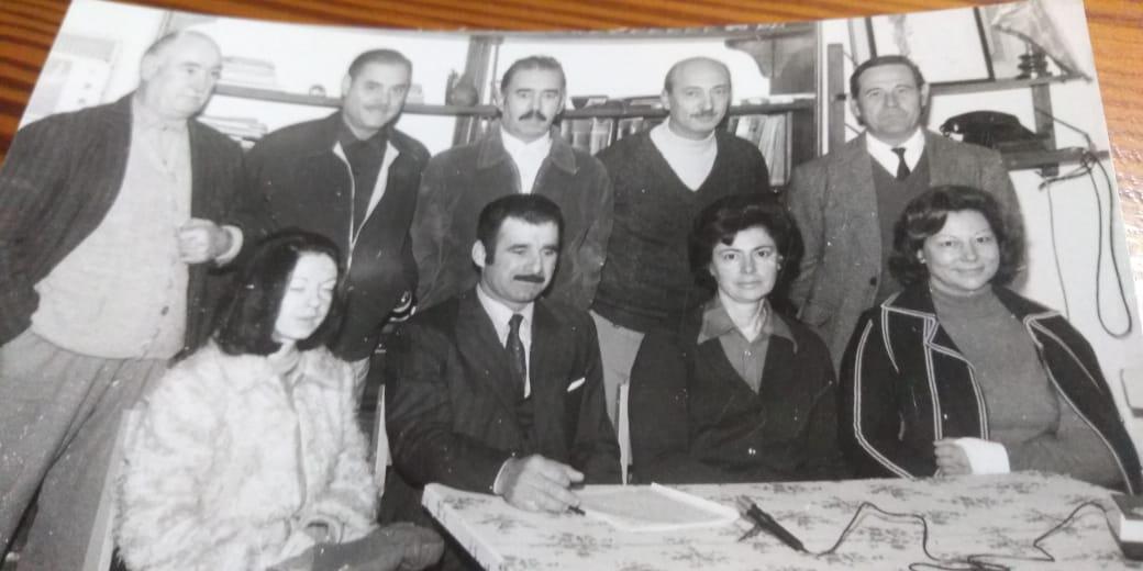 PACO ARESE PRESIDIENDO LA MESA DEL RADICALISMO 