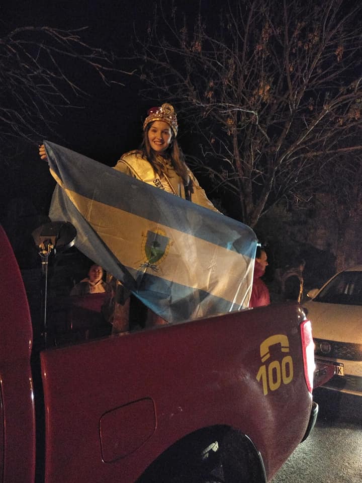 Señorita Independencia llegada 1