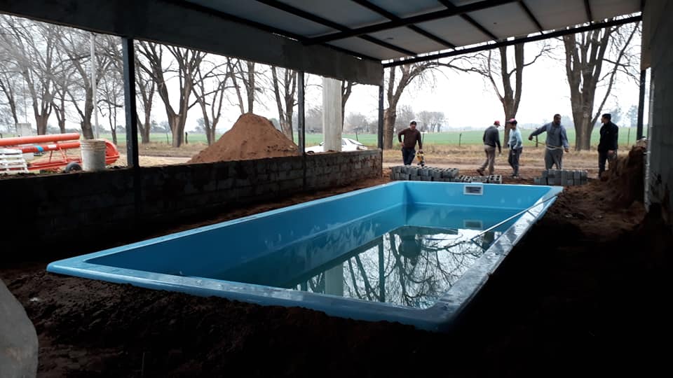 Instalación pileta climatizada 1