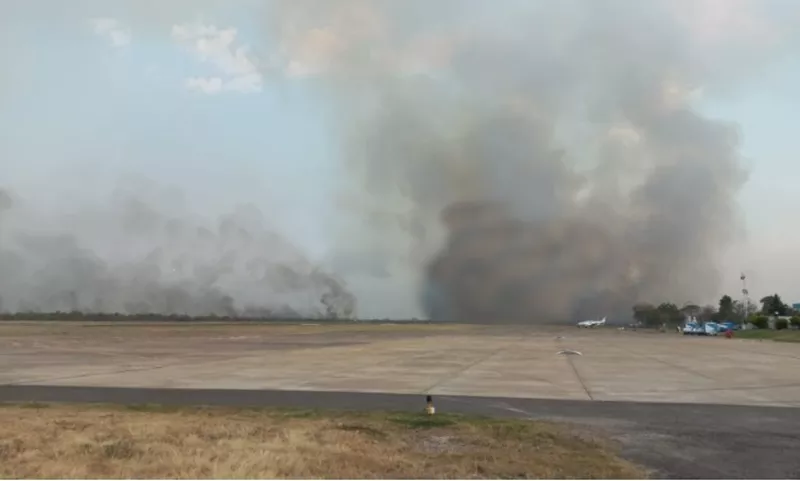 INCENDIO AEROPUERTO FORMOSA