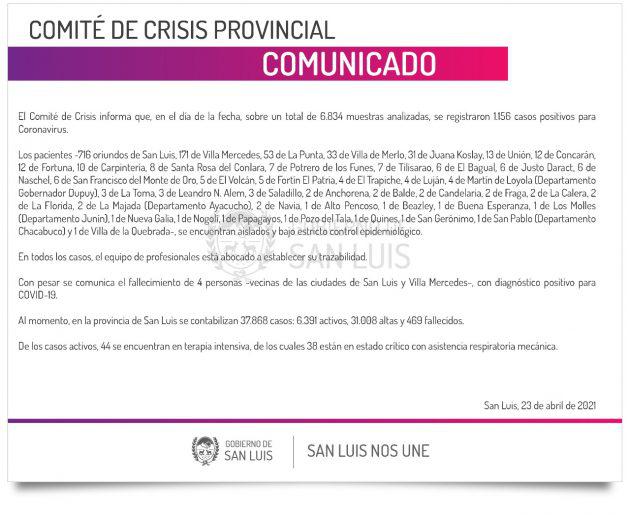 comunicado