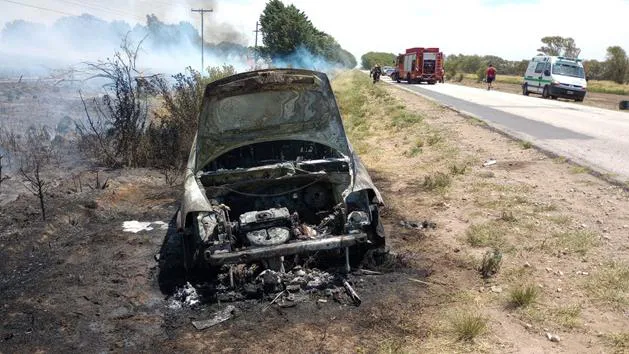 auto quemado