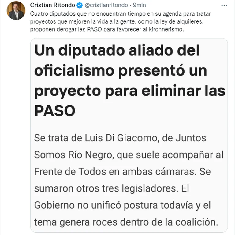 ritondo paso