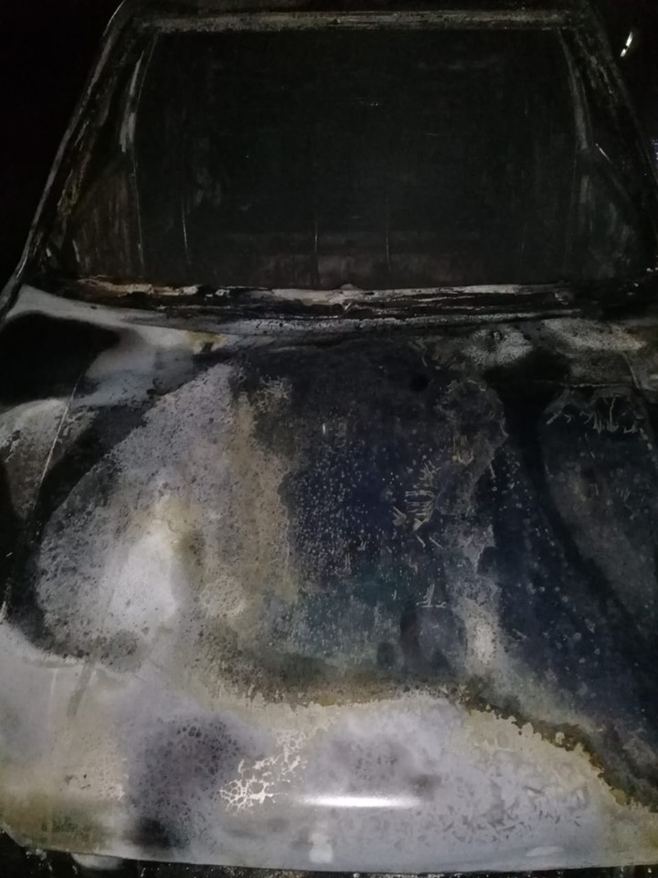 auto incendiado de Rancul 2