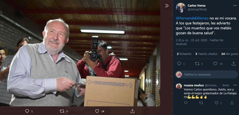 Alonso Verna mensaje 1