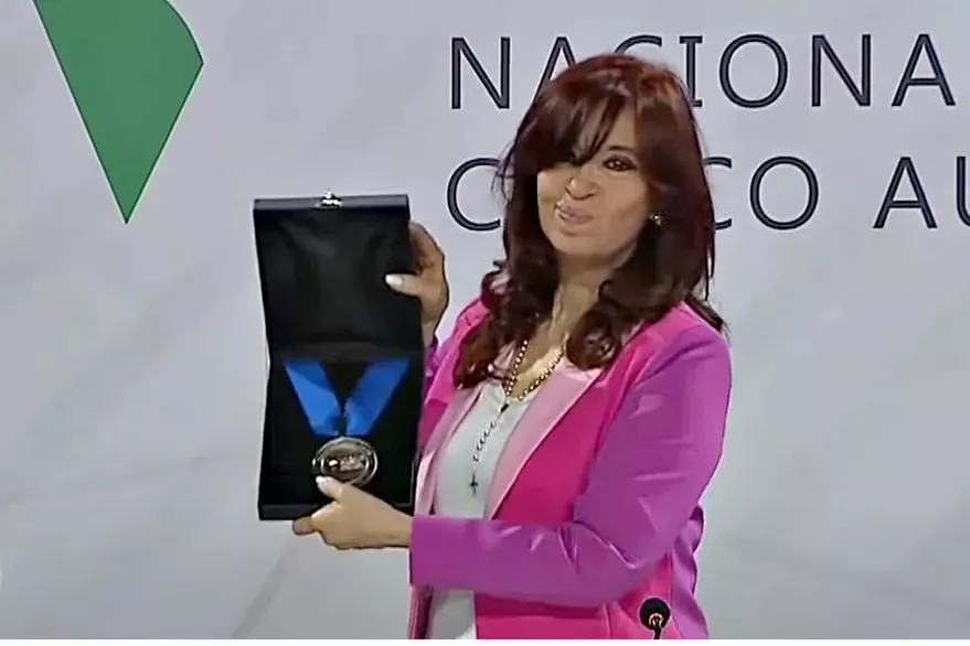 cristina kirchner chaco medalla