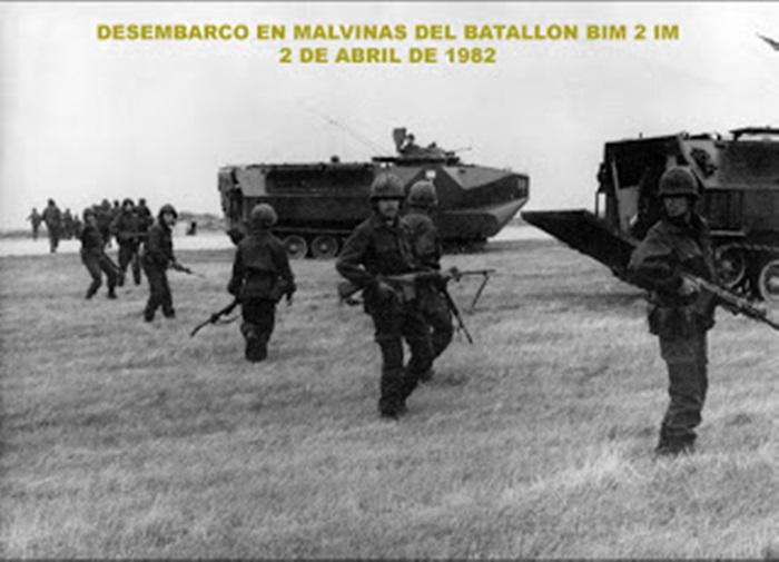 MALVINASdesembarco foto real