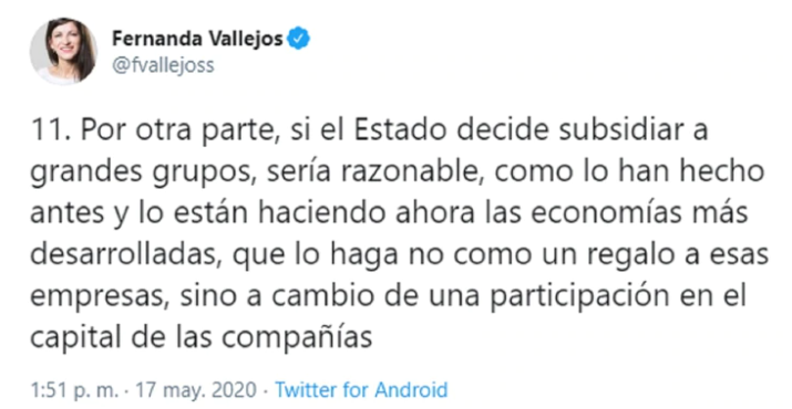 tweet vallejos