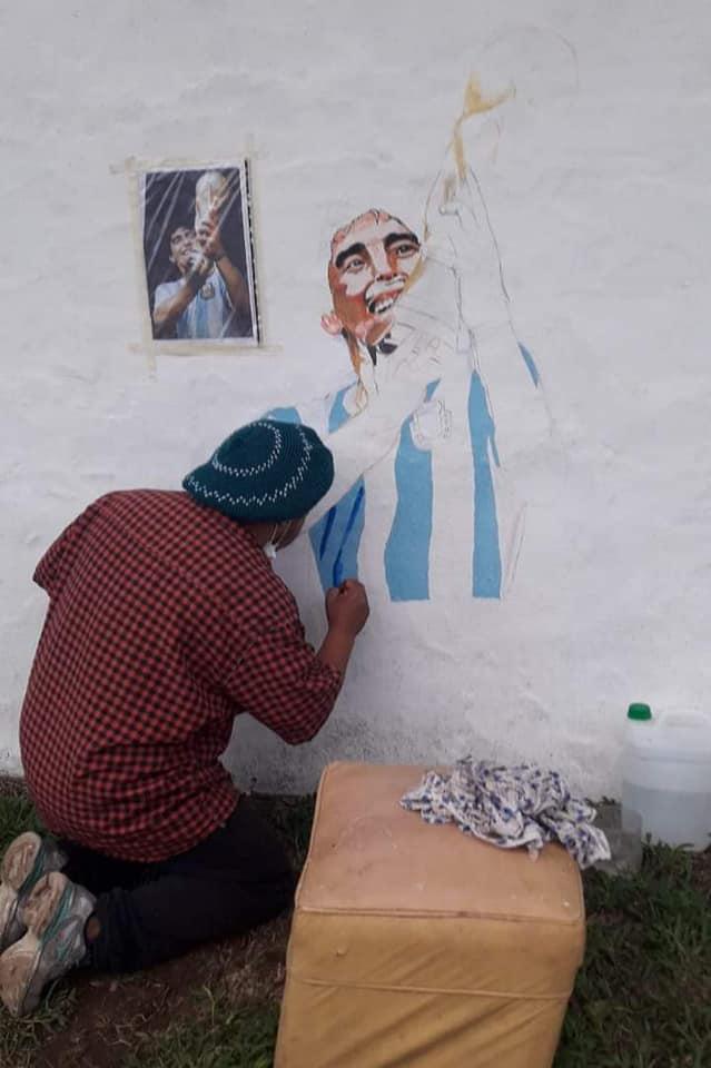 Mural Maradona Parera 6