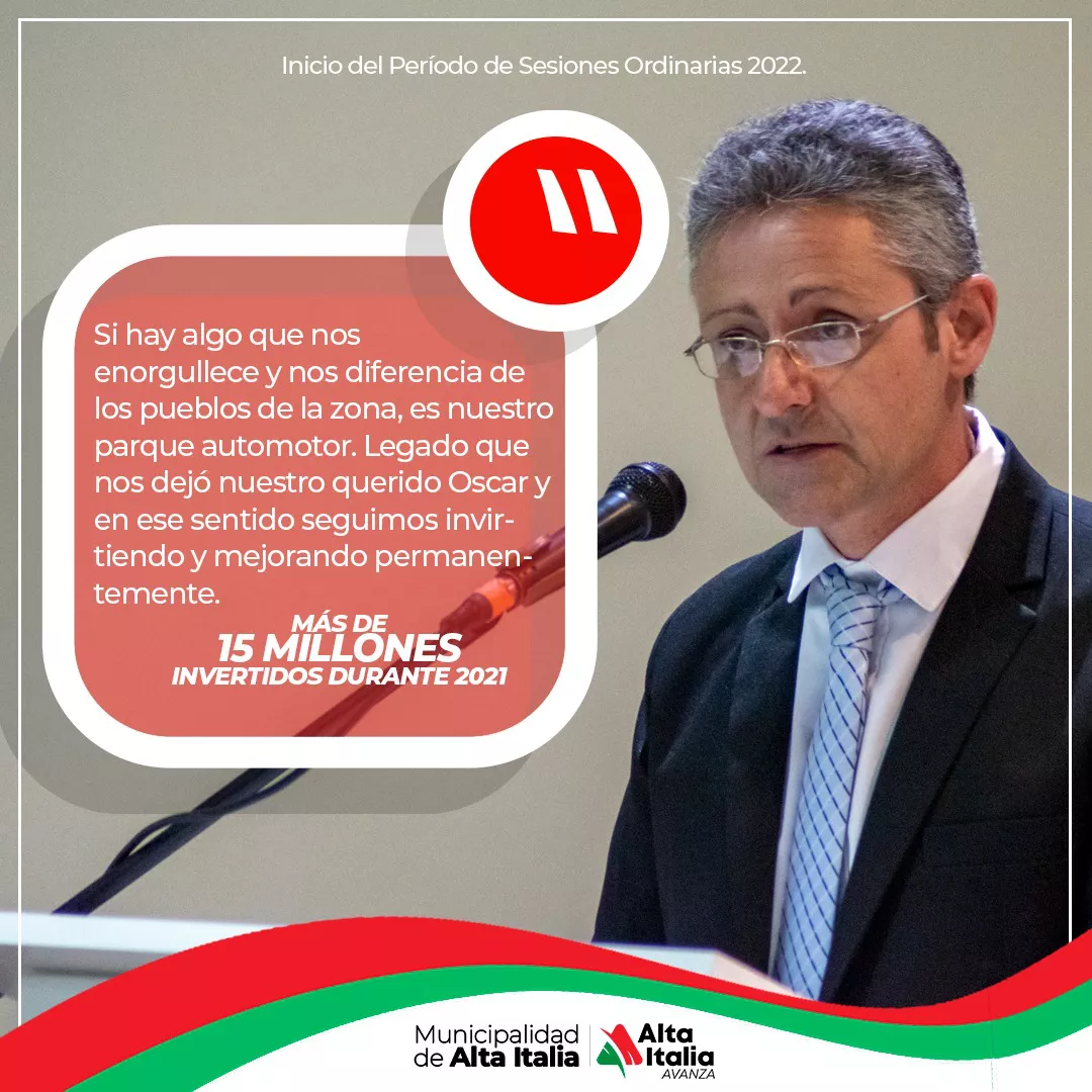 Parque automotor Alta Italia