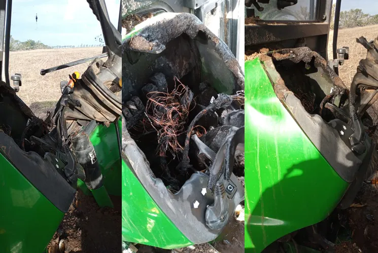 INCNDIO TABLERO TRACTOR