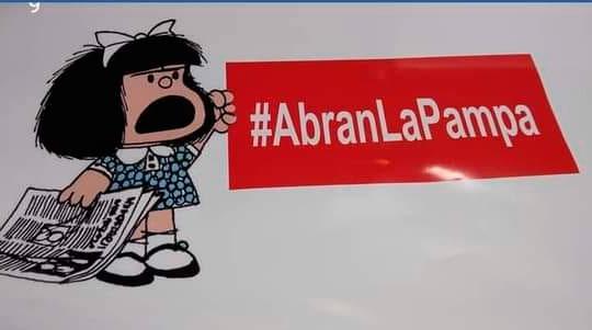 ABRAN LA PAMPA MAFALDA