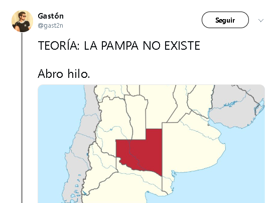 LA PAMPA NO EXISTE