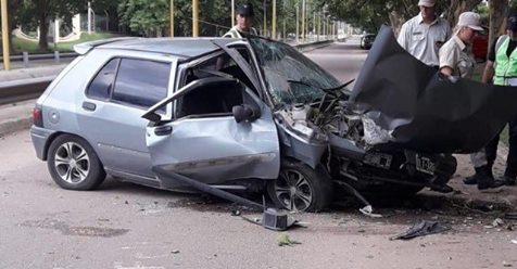 ENZO CRUSAT ACCIDENTE